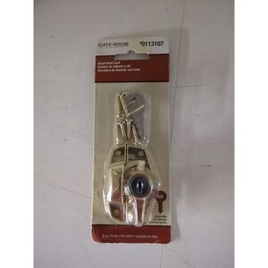 Gate House Keyed Sash Lock  0113107 Polished Brass N838-920 NEW